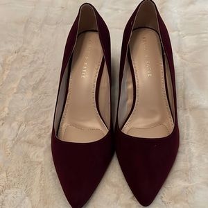 Suede Pumps